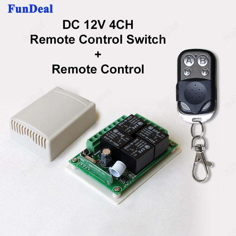 433 Mhz Licht Drahtlose Fernbedienung Dc12v Relais Empfänger Sender 433 Mhz Licht Drahtlose Fernbedienung Dc12v Relais Empfänger Sender
