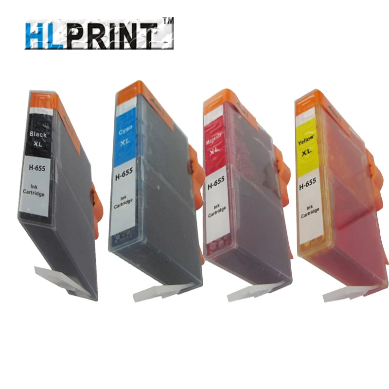 

655BK 655c 655M 655Y ink cartridge Compatible for H Deskjet Ink Advantage 3525 4615 4625 5525 6520 6525 printer