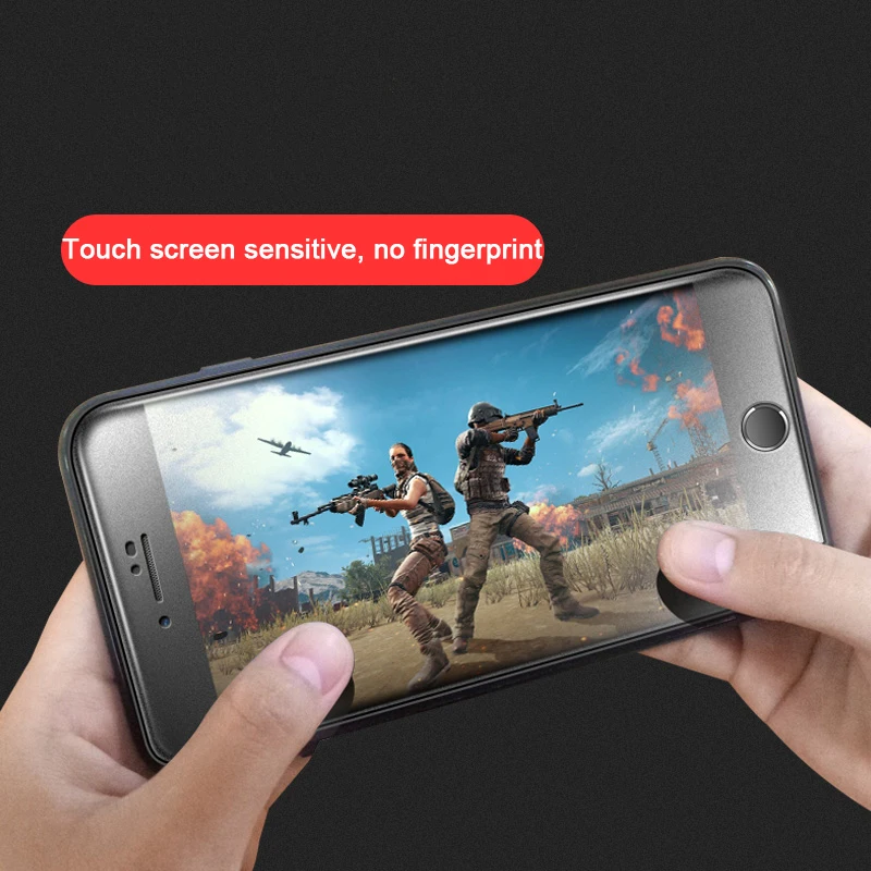 Закаленное стекло 9D с защитой от отпечатков пальцев для Iphone 6 6S 7 8 Plus 10 XR X S XS Max
