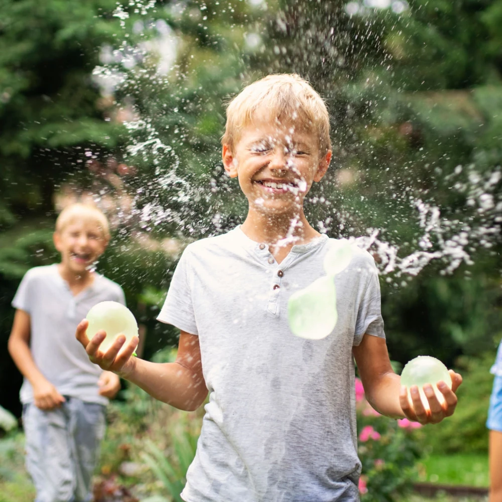 148 PCS Rubber Water Balloons Waterballonnen Water Game Party Outdoor Toys MulticolorInflatable Ball Summer Toys for Children