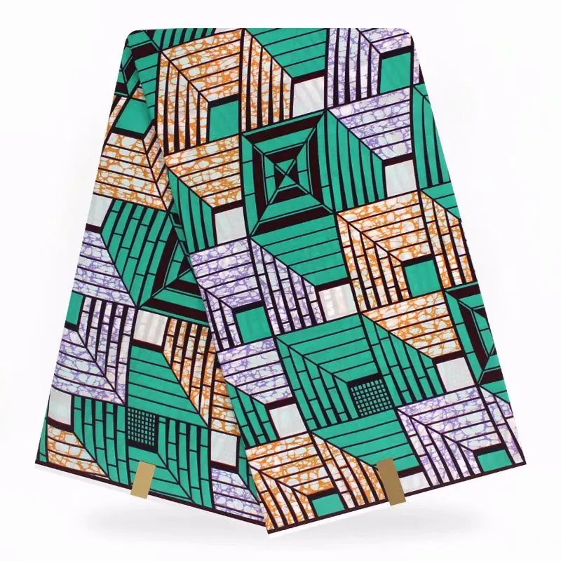 

African 100% Cotton Fabric Dutch Real 2019 New Model Hot Sale Hollandais Fabric 6 Yards African Batik Fabric With Best Price