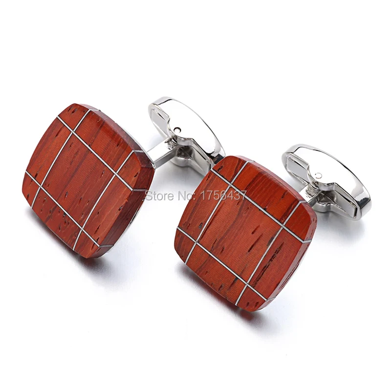 Wood Cuff links (2)