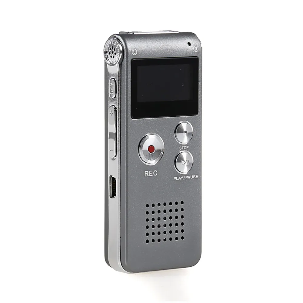 New Arrival 8GB Mini USB Voice Recorder Flash Digital Audio Voice Recorder 650Hr Dictaphone 3D Stereo MP3 Player