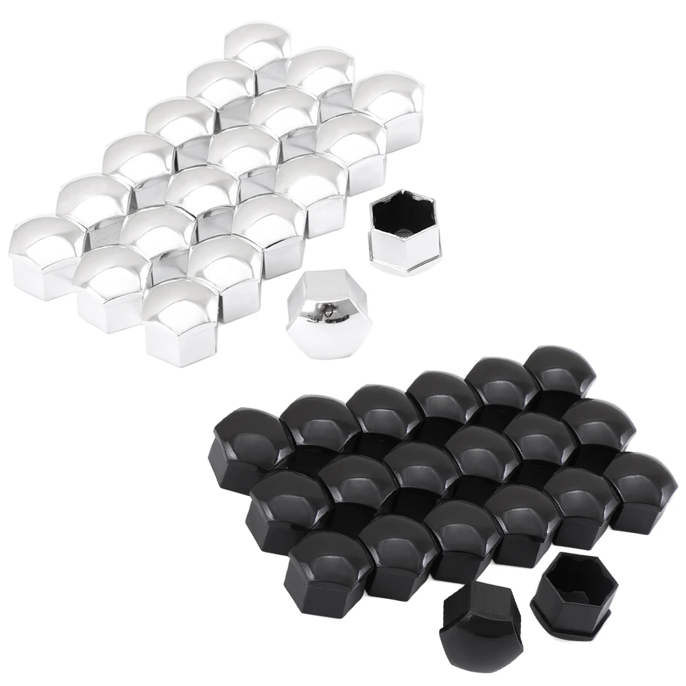 

20pcs 17mm Wheel Locking Bolt Cover & Lug Nut Center Caps For VW /Audi /Skoda /Seat