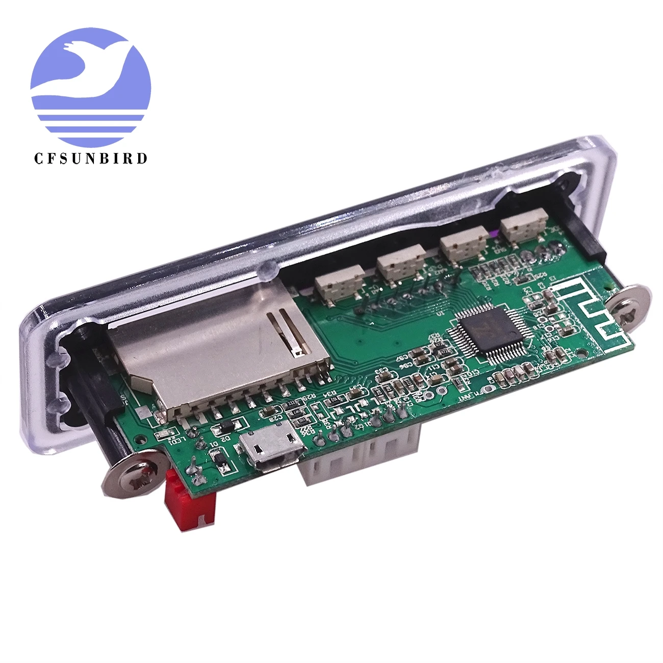 Плата декодирования MP3 CFsunbird M011 Bluetooth модуль со слотом для SD карты/USB/FM/удаленным