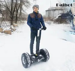 Daibot Offroad Электрический Снежный Скутер 2 колеса самобалансирующийся скутер 19 дюймов 72 V 2400 W Мощный электрический гольф-кар