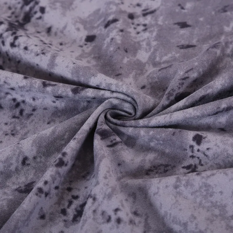 Серый Твердый эластичный чехол для дивана из спандекса с принтом брызг чернил 155-200 см эластичный чехол на диванную подушку складные покрывала для кровати 8 цветов