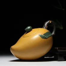 300cc Исин фиолетовый глиняный горшок все ручной работы Манго горшок