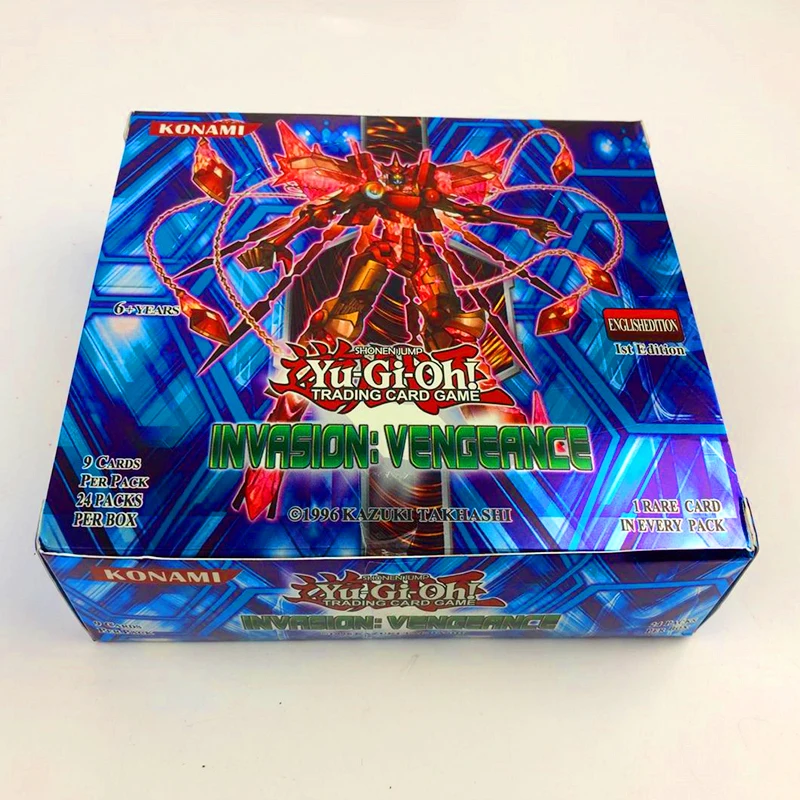 Yu gi oh 216 шт набор с коробкой yu Аниме фигурки игровая коллекция карт дети мальчики