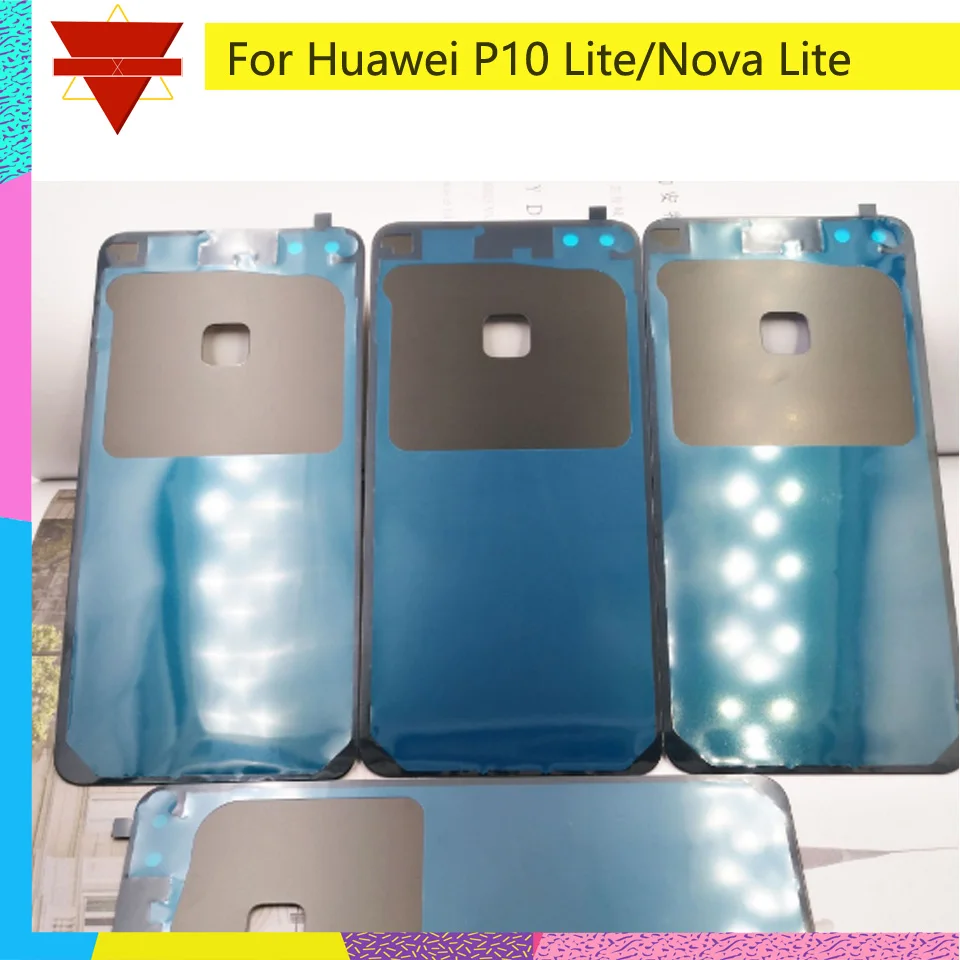 5 2 дюйма для Huawei P10 Lite WAS L03T задняя крышка аккумулятора корпуса 3D стеклянная Nova PRA