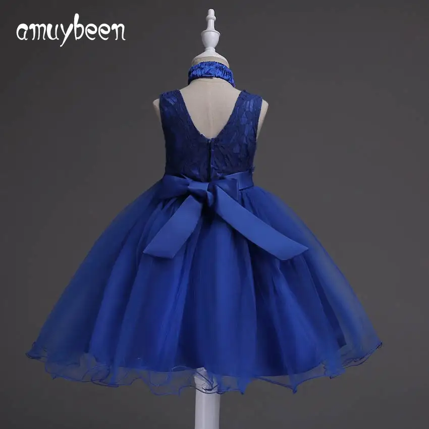 

2017 New Princess Eveing Girl Party Dress Ball Gown Christmas Costumes For Girls Kids Wedding Bridesmaid Children Clothes 12 14