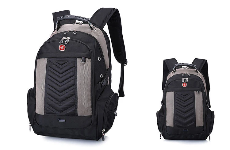 Фирменный дизайн, швейцарский рюкзак для ноутбука 16 дюймов, внешние Компьютерные рюкзаки для мальчиков, Противоугонный рюкзак, мужские водонепроницаемые школьные сумки