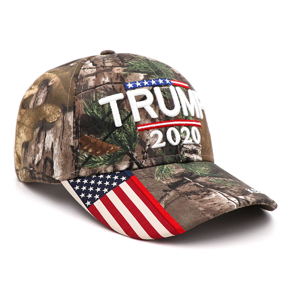 Бейсбольная кепка Дональда Трампа камуфляжная бейсболка с флагом США s Keep America Great Rey Snapback шапка на тематику президентства 3D вышивка оптом