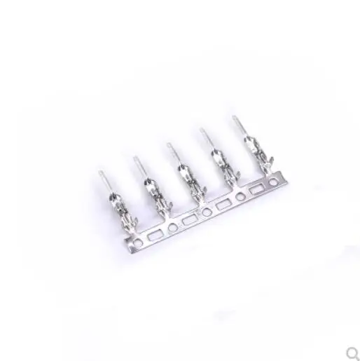 

100pcs 2.54mm Male pin Dupont reeds Dupont Jumper Wire 2.54 Dupont languette Connector Terminal Pins Crimp