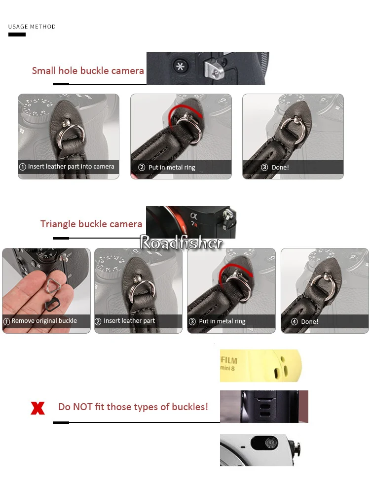 Camera wrist belt 5