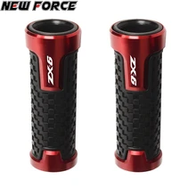 CNC 7/" Универсальный мотоциклов ручки Dirt Bike ручка ручной Бар для Kawasaki ZX-6 W800 SE ниндзя 650R VERSYS ZZR600 ZXR40