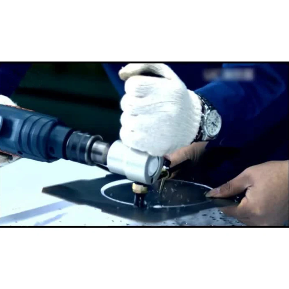 

Electric 360 Degree Accessories Nibble Cutter Tool Practical Hole Saw Metal Multifunctional Repair Double Sheet Replace