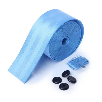 

3.8 Meters Seat Belt Webbing Strap Thicken Car Seat Stroller Safety Belt Harness Backpack Belt Straps For BMW e46 e90 X1 X3 X7