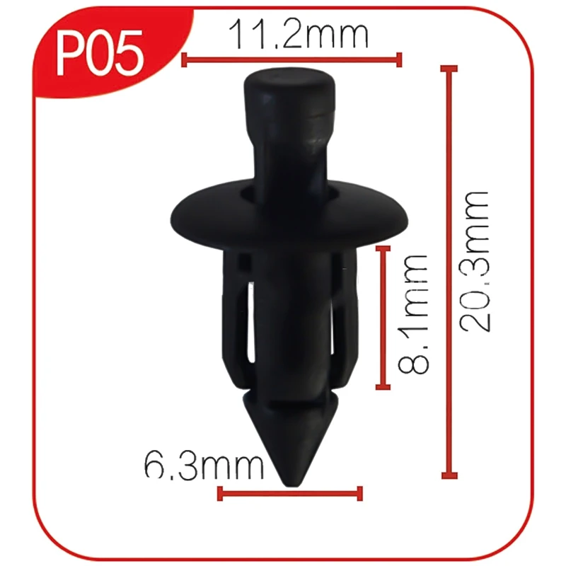 10 шт./партия пластиковые заклепки стрелка Пряжка отделка застежка-молния заклёпки для Honda для Yamaha для Suzuki