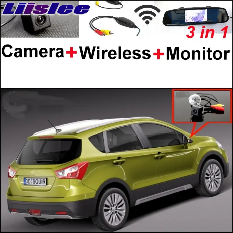 

Liislee Special Camera + Wireless Receiver + Mirror Monitor Parking System For Suzuki SX4 SX-4 SX 4 Hatchback MK1 MK2 2006~2015