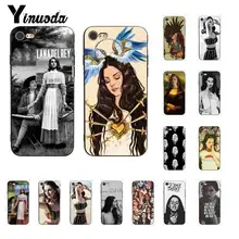 Yinuoda Lana Del Rey Забавный Модный мягкий черный чехол для телефона для iPhone 8 7 6 6S Plus X XS MAX 5 5S SE XR 11 11pro 11promax