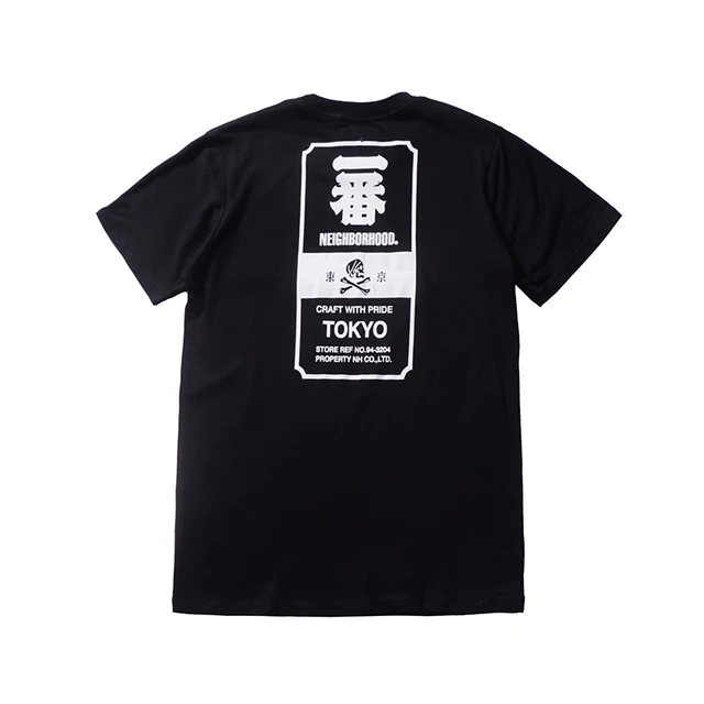 Neighborhood T Shirt Tokyo Tops Tees Janpan Style Madness Cotton T