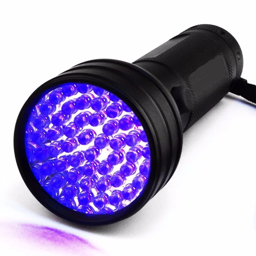 

Gomaomi UV Flashlight Dog Urine Detector 51 LED 395 nm Ultra violet Blacklight Detector for Pet Stains Scorpion Hunting and Bed