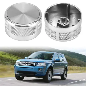 

Zinc Alloy Car Gear Shift Knob Head Shift Panel Button Ring Trim Cover for Land Rover 14-16 Silver 2014 2015 2016
