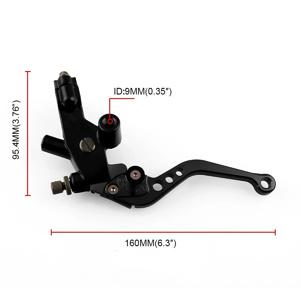 Мотоцикл универсальный модифицированный ручной тормоз CNC масляный тормоз чашки тормоз алюминиевого сплава насос 1 пара тормозной клатч главный цилиндр рычаги
