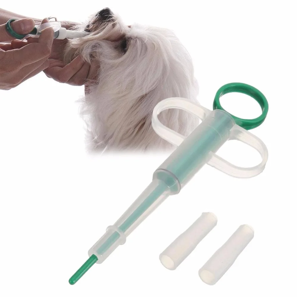 

Pet Dog Puppy Cat Capsule Tablet Pill Shoot Pusher Medicine Water Dropper Feeding Kit Medication Syringe Pet Supplies