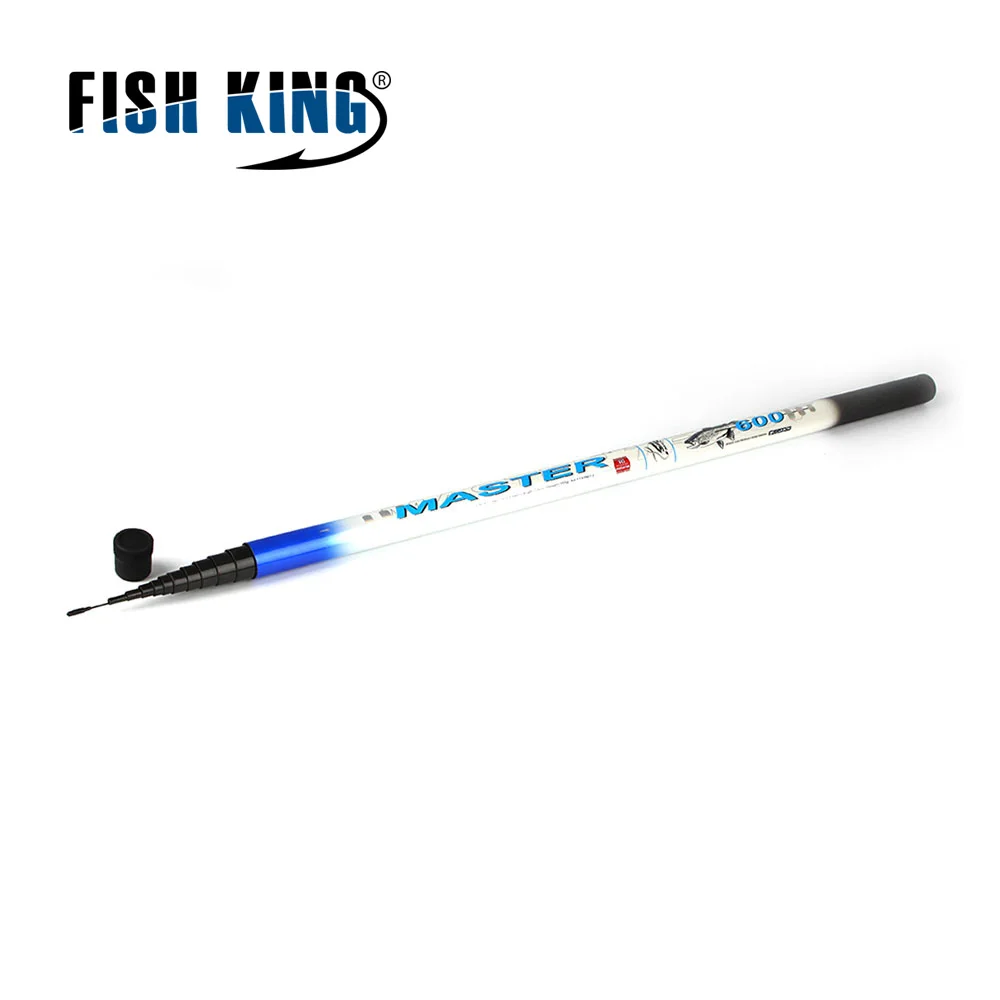Удочка FISHKING высокоуглеродная с C.W.10 30G 3 8 м/4 5 м/5 м/6 м 7 сек ручная удочка|fishing rod|pole