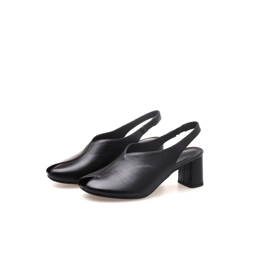 Cuero Negro Sandalias Tacones Genuino Venta Señoras Zapato Vaca Altos Caliente Toe Peep De Verano Superior Zapatos Mujer verde Calidad Wedding Asumer WHYqa6PY