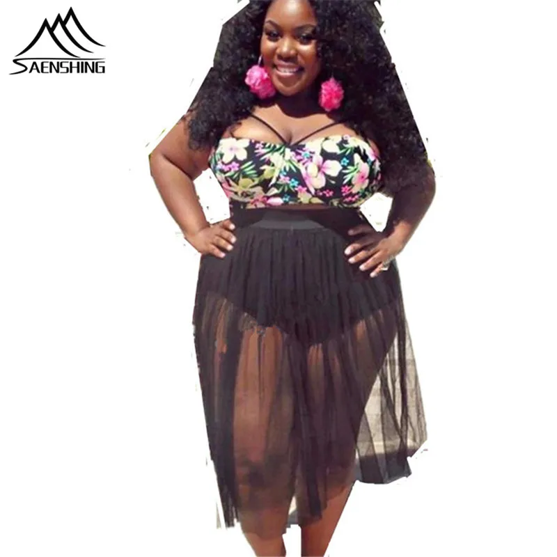 Plus size swimwear women 2017 swimsuit monokini bodysuit high waist black sexy floral print bathing suits brazilian beach wear plus-size-black-swimsuit : image Plus size swimwear women 2017 swimsuit monokini bodysuit high waist black sexy floral print bathing suits brazilian beach wear plus-size-black-swimsuit