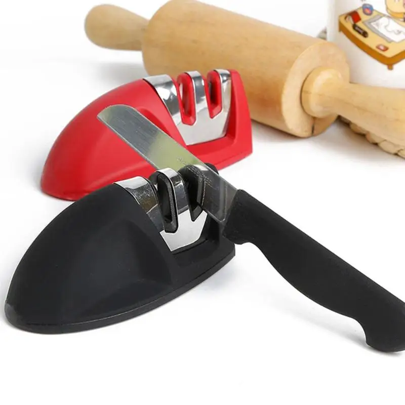 

HJ Multi-use Non Slip Knife Sharpener Tungsten Steel Ceramic Grinding Tool