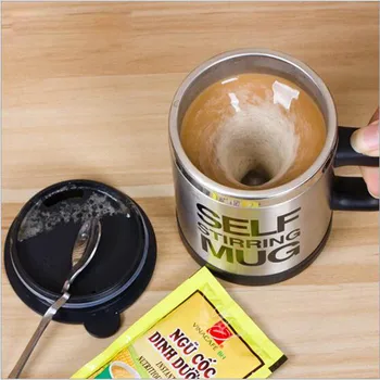 

Automatic Food mixers Plain Mixing coffee mug Tea cup Lazy Self Strring mug button Pressing mixer Promotion for coffee milk