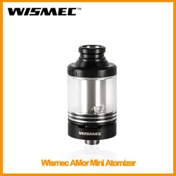 Оригинальный Wismec Amor мини распылитель 2 мл Ёмкость черный Цвет для Wismec RX75 комплект воздушного потока Управление Vape электронная сигарета