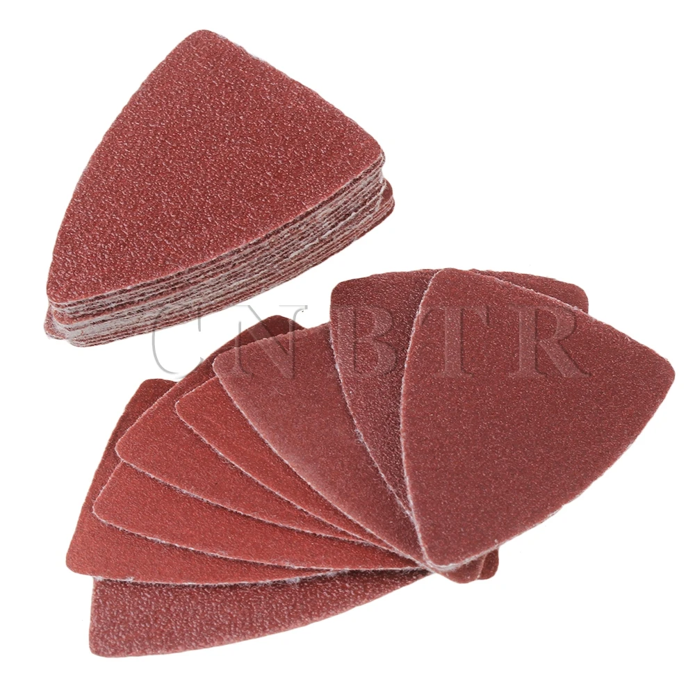 CNBTR 50mm Dia Finger Sandpaper Sheet with 60/80/120/180/240 # Pack of 50 CNBTR 50mm Dia Finger Sandpaper Sheet with 60/80/120/180/240 # Pack of 50