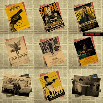 

Vintage Paper Retro anime poster - Taxi driver poster Robert Deniro -Posters cudi poster/Vintage Home Wall sticker Decor 30*21CM