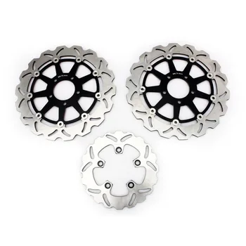 

BIKINGBOY Front Rear Brake Disks Discs Rotors For Suzuki TL1000R 98-03 TL1000S 97-01 GSXR600 97-03 GSXR750 96-03 GSXR 1000 01-02