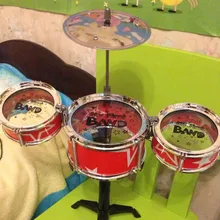 

2017 New Hot Sell Children Puzzle Rack Drum Jazz Drum Sets Kids Musical Percussion Children's gifts LB
