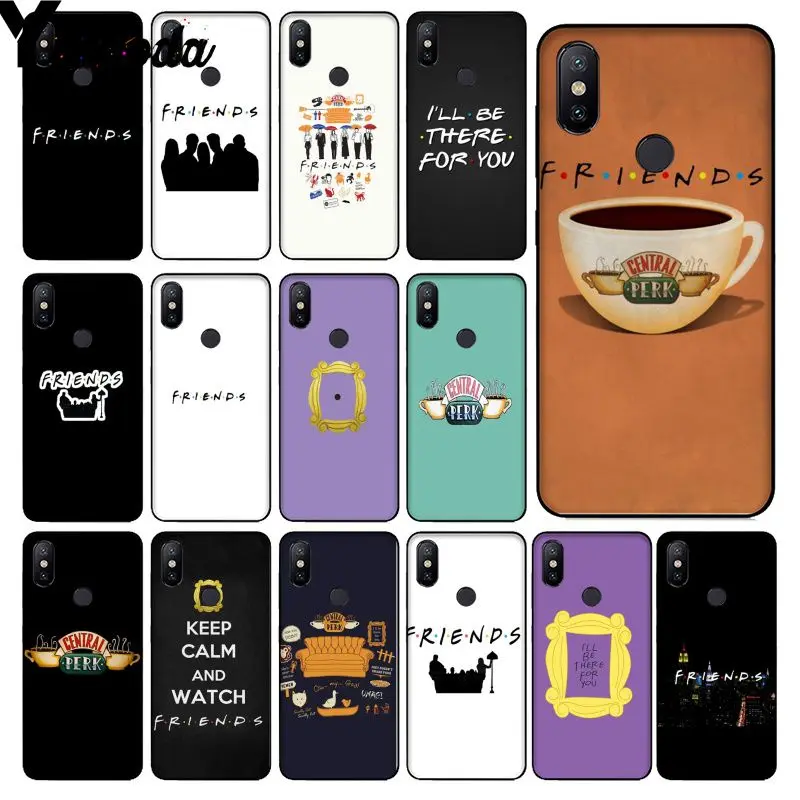 

Yinuoda Central Perk Coffee friends tv show Luxury Unique Design Phone Cover for Xiaomi Mi 8 8 SE 6 Note 3 MIX 2 2S Note 3 Cover