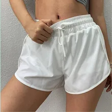 CretKoav/шорты для йоги с высокой талией, летние свободные шорты для бега, женские быстросохнущие дышащие спортивные шорты для спорта на открытом воздухе, шорты для фитнеса