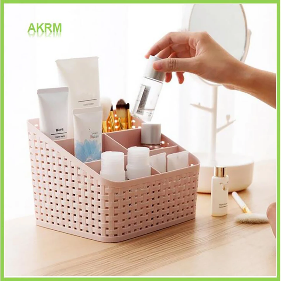 Makeup Organizer Storage Box Desk Office Organizer Cosmetics Skin Care
