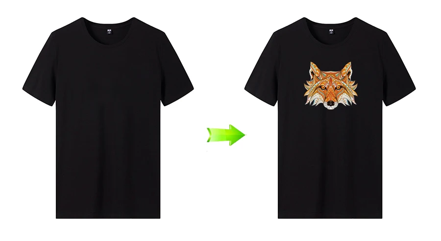Fox Clothing Patches Heat Transfer Washable New Design Diy Accessory Badges Clothing Deco Iron-On Transfers  (5)