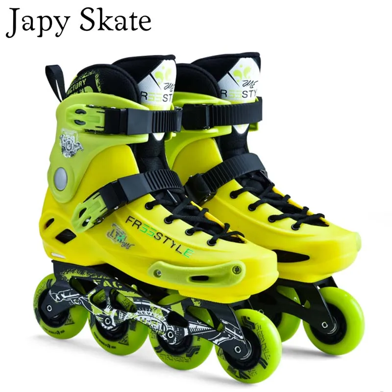 

Japy Skate Original Freestyle FS Professional Slalom Inline Skates Adult Roller Skating Shoe Sliding Free Skating Patines Adulto