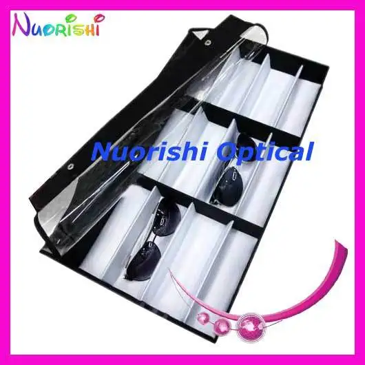free shipping Q304C-12S sunglasses display case tray holding 12 pcs of optical frames | Аксессуары для одежды