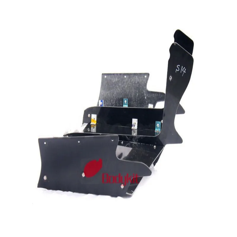 

CAR REAR DIFFUSER WITH FITING KIT FOR FIBER GLASS S14 ROCKET BUNNY BOSS V2 STYLE 7pcs FRP