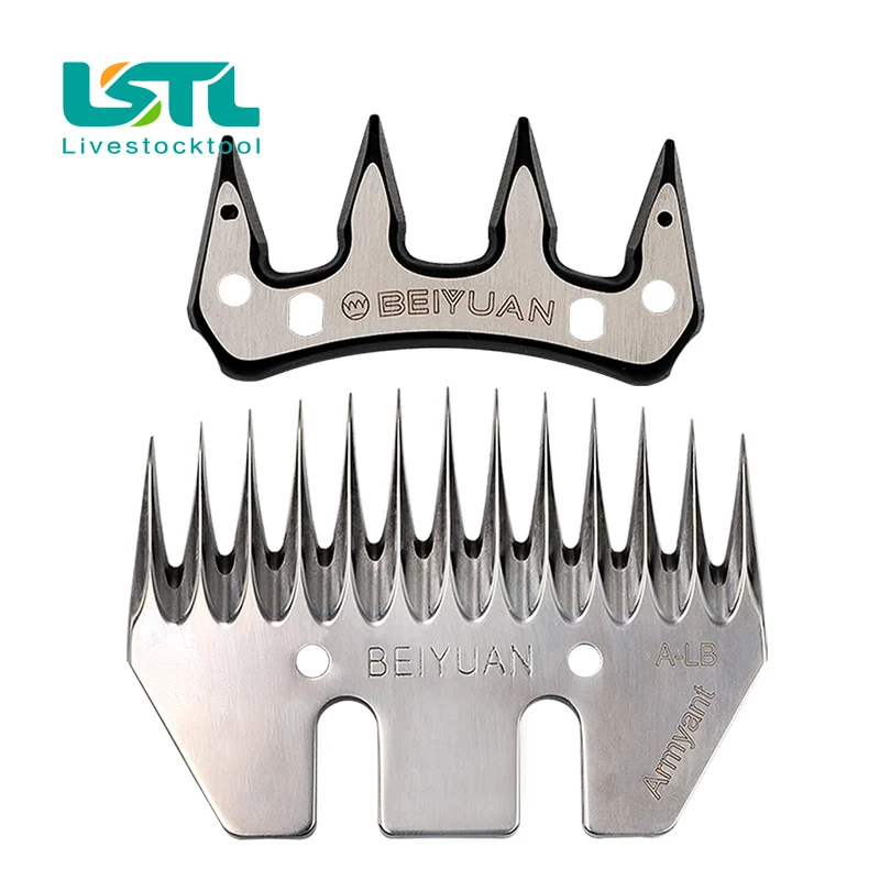 BEIYUAN Sheep/Goats Shears Convex Comb Cutter Shearing Clipper 13 Tooth Blade For Sheep Clipper She