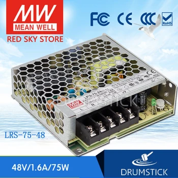 

patriotic MEAN WELL LRS-75-48 48V 1.6A meanwell LRS-75 48V 76.8W Single Output Switching Power Supply