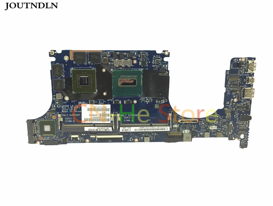 JOUTNDLN для DELL Precision M3800 Материнская плата ноутбука V919M i7-4712HQ Процессор K1100M GPU LA-C011P 0V919M
